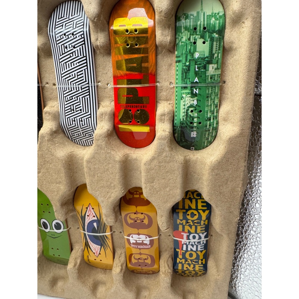 Tech Deck Plan B Toy Machine Fingerboard Collection 18 Piece Set Felipe Gustavo - Picture 5 of 9